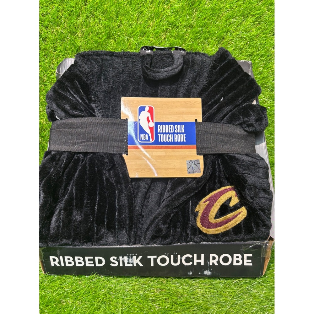 NBA Cleveland Cavaliers Northwest Ribbed Silk Touch Robe Black One Size OS